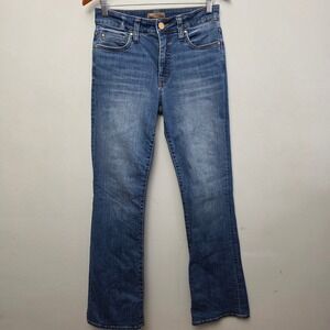 Kut from the Kloth Natalie Fab Ab Bootcut Jeans High Rise Medium Wash Size 4